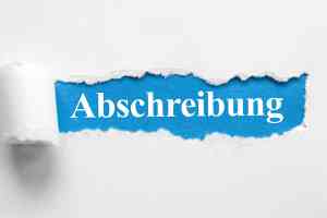 © Coloures-Pic / stock.adobe.com Abschreibung